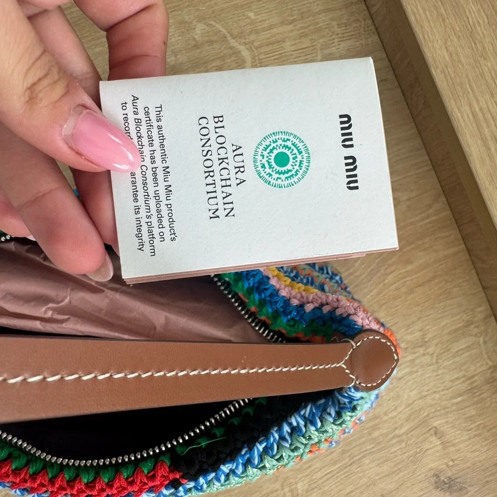 Miu Miu Rainbow Crochet Bag - Picture 7 of 7